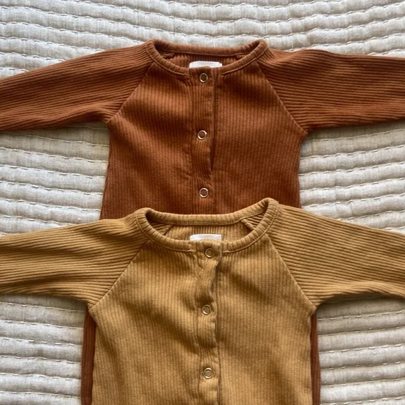 Little Urban Apparel Ribbed Sleepers - Picture 2 of 10